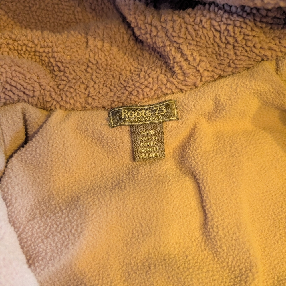 2/60$ Roots Kids Purple Hooded Puffer Snowsuit - Picture 3 of 5